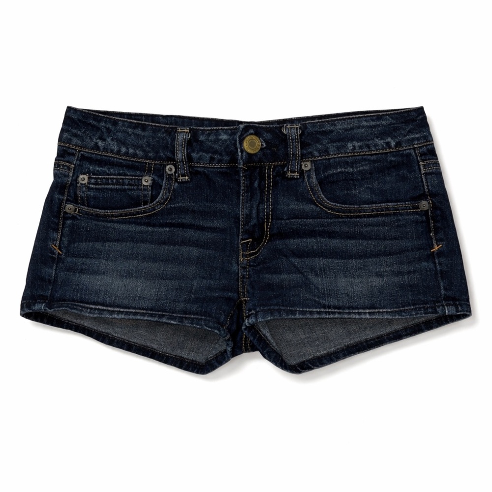 American Eagle Outfitters Dark Blue Jean Shorts